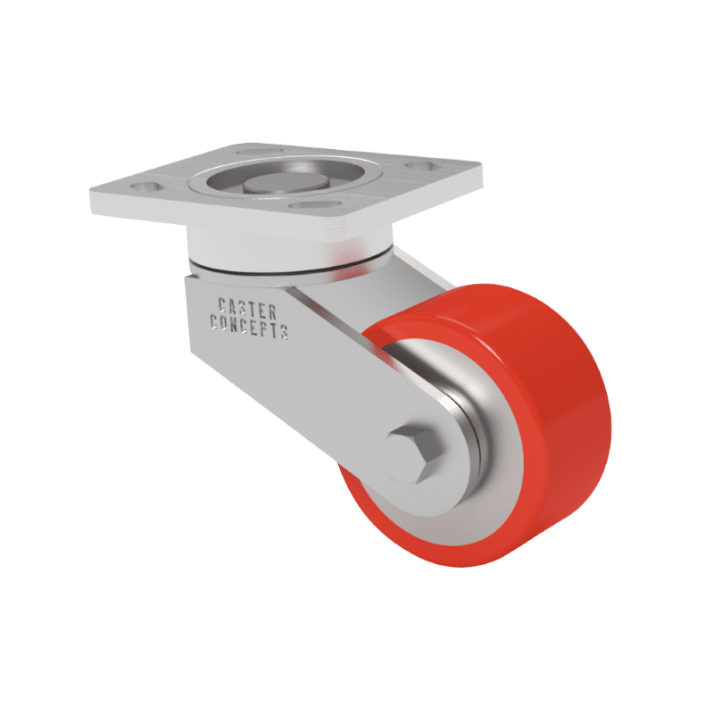 4x2 T/R Polyurethane Swivel Caster
